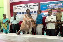 Training and Placement Cell, WPTC Karaikal in association with Parents Teachers Welfare Association (PTWA) Karaikal organized training programme titled "Embracing wellness for a fulfilling life" with the presence of Dr D. Manikandan I.A.S., District Collector of Karaikal, PTWA President Shri A. Vincent, Secretary Shri K. Ravichandran & Dr D. Sandana Samy, Principal of WPTC Karaikal.