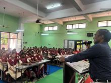 Training and Placement Cell, WPTC Karaikal in association with Parents Teachers Welfare Association (PTWA) Karaikal organized training programme titled "Embracing wellness for a fulfilling life" with the presence of Dr D. Manikandan I.A.S., District Collector of Karaikal, PTWA President Shri A. Vincent, Secretary Shri K. Ravichandran & Dr D. Sandana Samy, Principal of WPTC Karaikal.